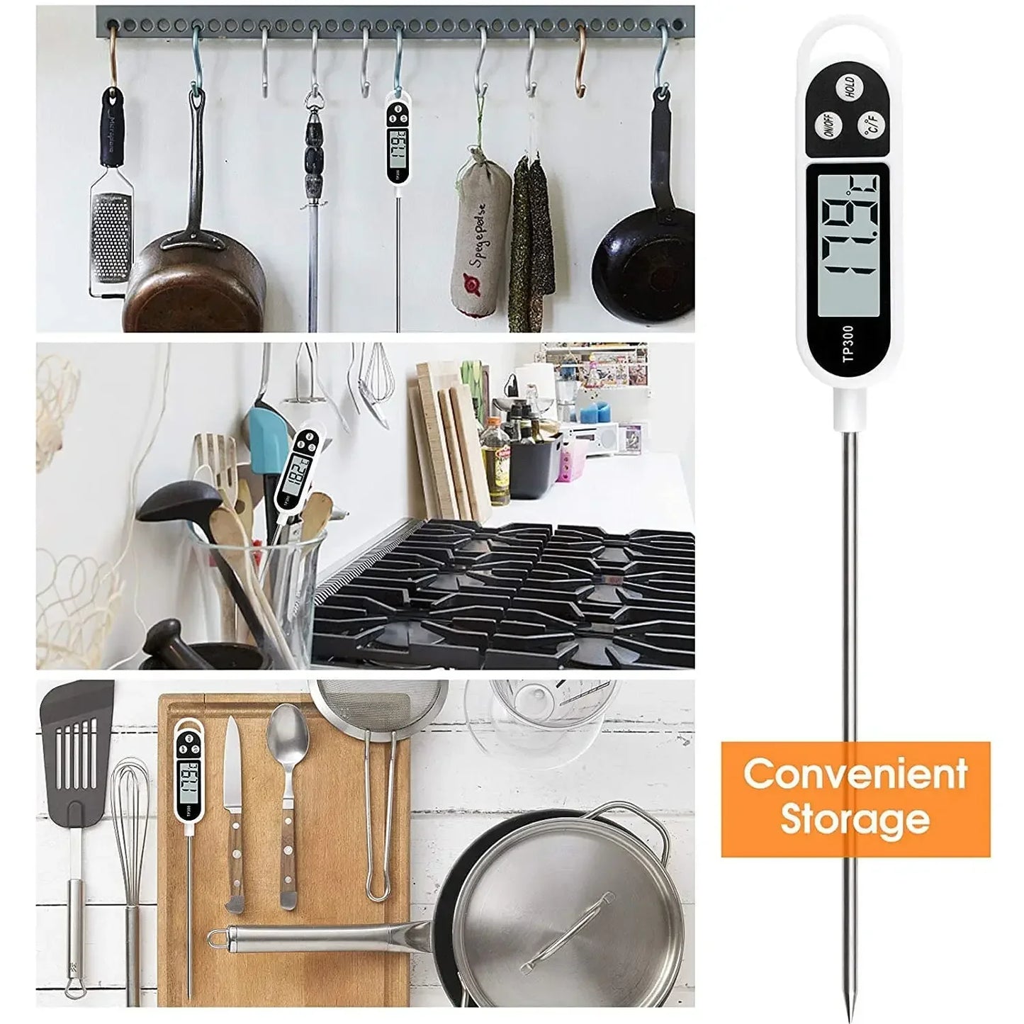 Digitale Keukenthermometer – Snel & Nauwkeurig Garen