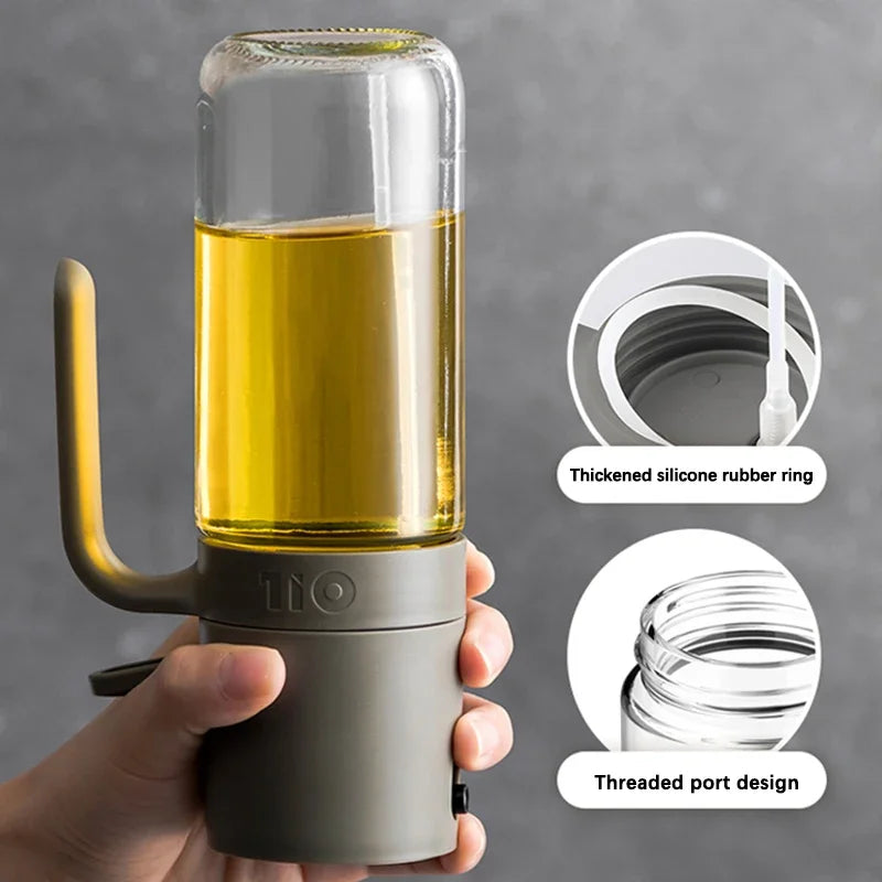 Glazen Olie Spray voor Airfryer & Keuken – Gezond Doseren Zonder Knoeien