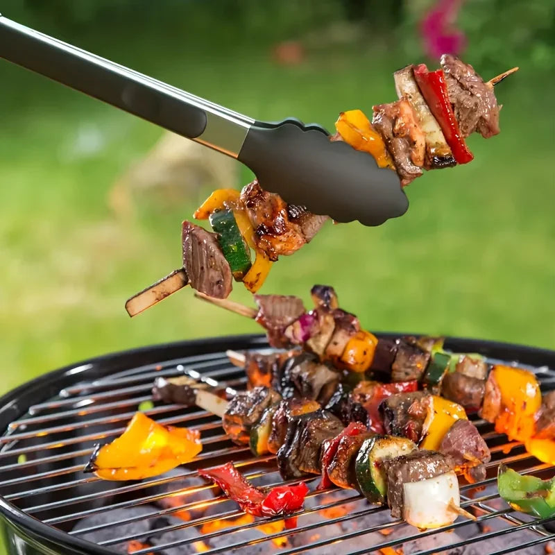 RVS Keukentang met Siliconen Tips – Hittebestendig & Antislip