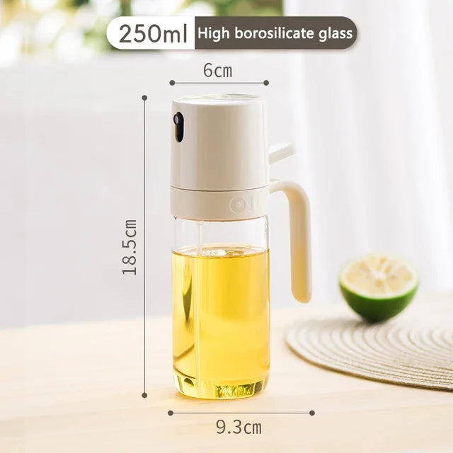Glazen Olie Spray voor Airfryer & Keuken – Gezond Doseren Zonder Knoeien