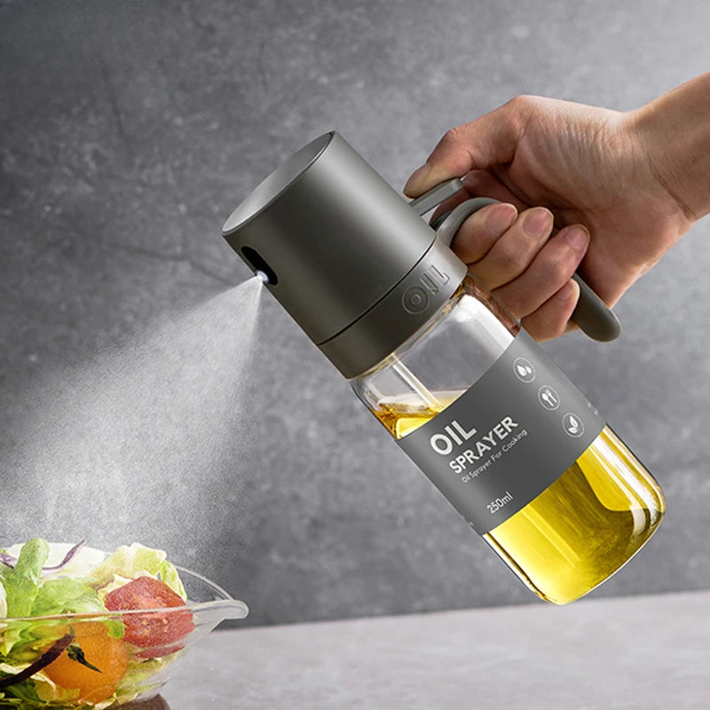 Glazen Olie Spray voor Airfryer & Keuken – Gezond Doseren Zonder Knoeien