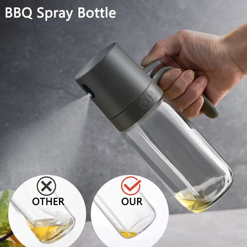 Glazen Olie Spray voor Airfryer & Keuken – Gezond Doseren Zonder Knoeien